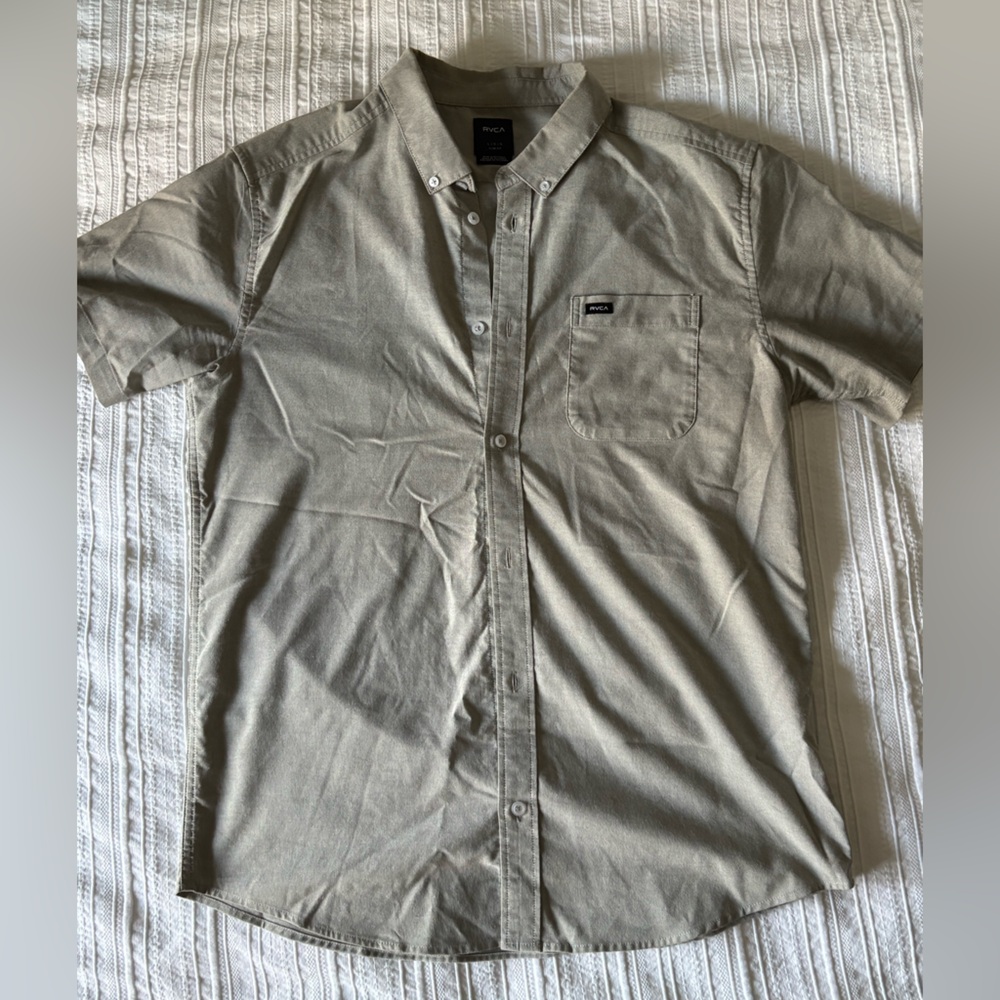 RVCA Men's “THAT'LL DO” STRETCH SHORT SLEEVE SHIRT